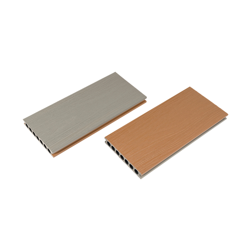 cava WPC Double Color Co-extrusio composita Decking Board