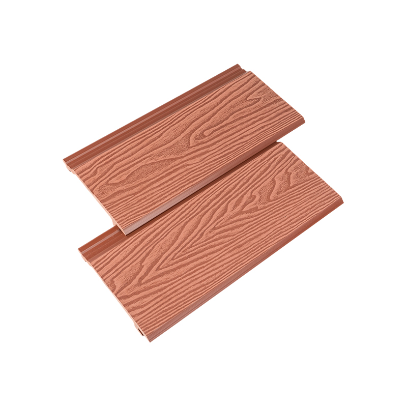 WPC Decking 3D Embossed Cladding Outdoor Wall Panel